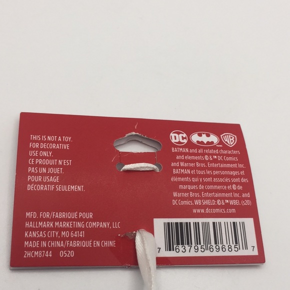Hallmark DC Batman Christmas Tree Ornament New - Picture 6 of 9